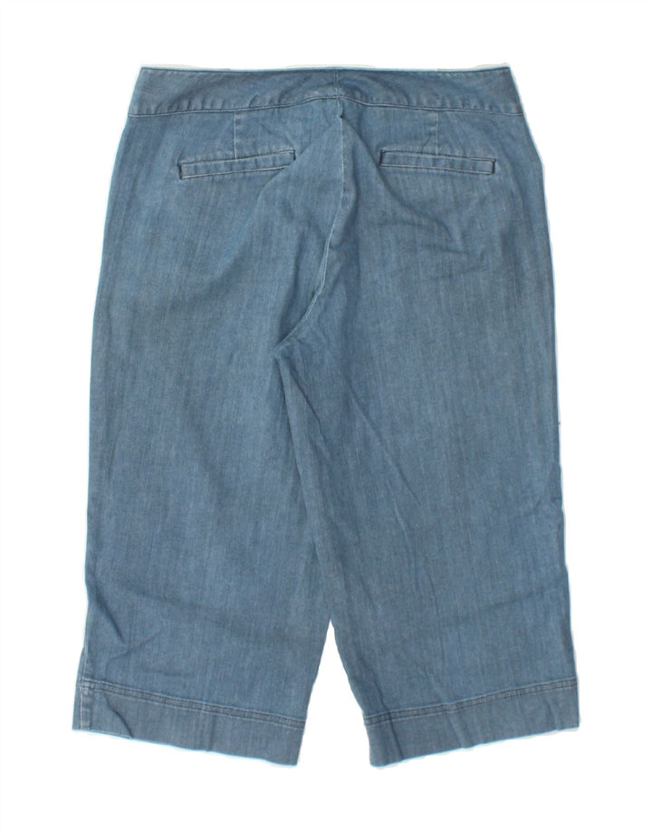 DOCKERS Womens Bermuda Denim Shorts US 8 Medium W30  Blue Cotton Vintage Dockers and Second-Hand Dockers from Messina Hembry 
