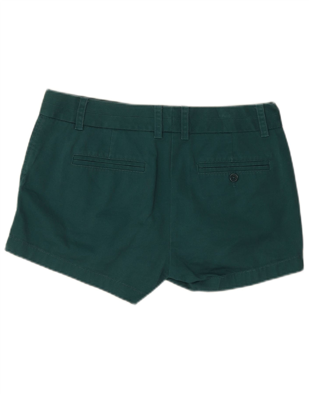 J. CREW Chino-shorts til kvinder US 4 Small W32 Green Cotton