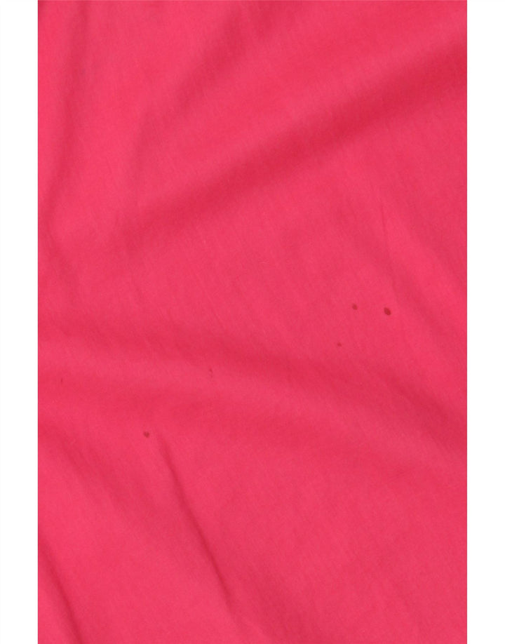 Benetton Womens Ærmeløs Shift Dress UK 12 Medium Pink