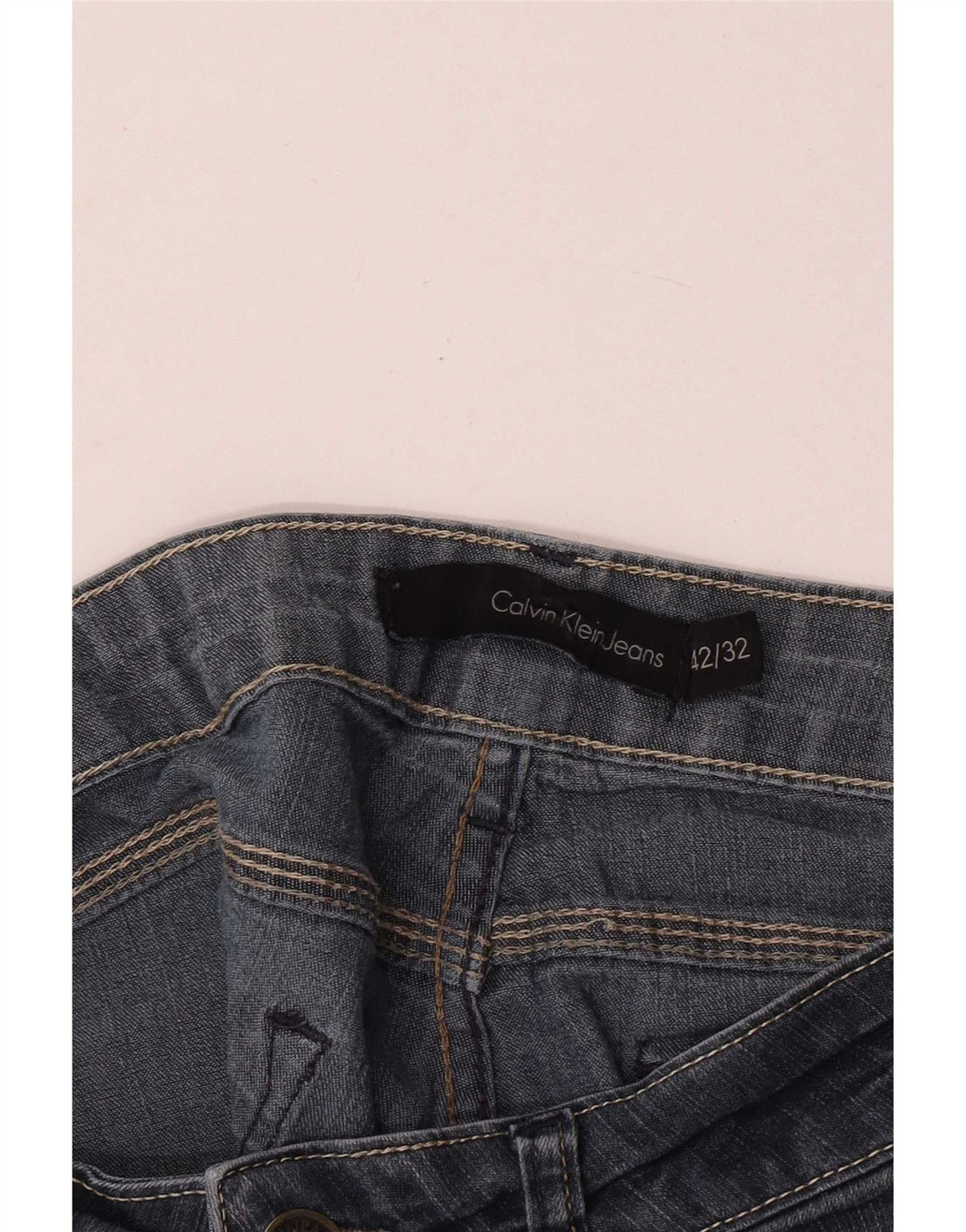 Calvin Klein Herre Slim Jeans W42 L32 Blå