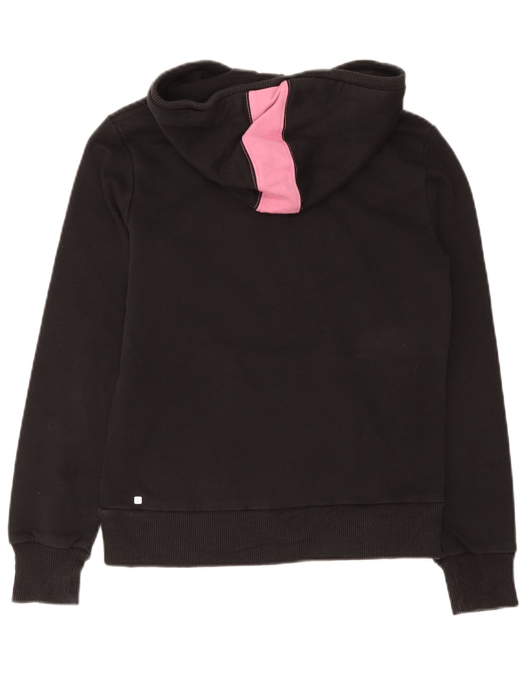 Puma Graphic Hoodie Jumper UK 12 Medium Sort