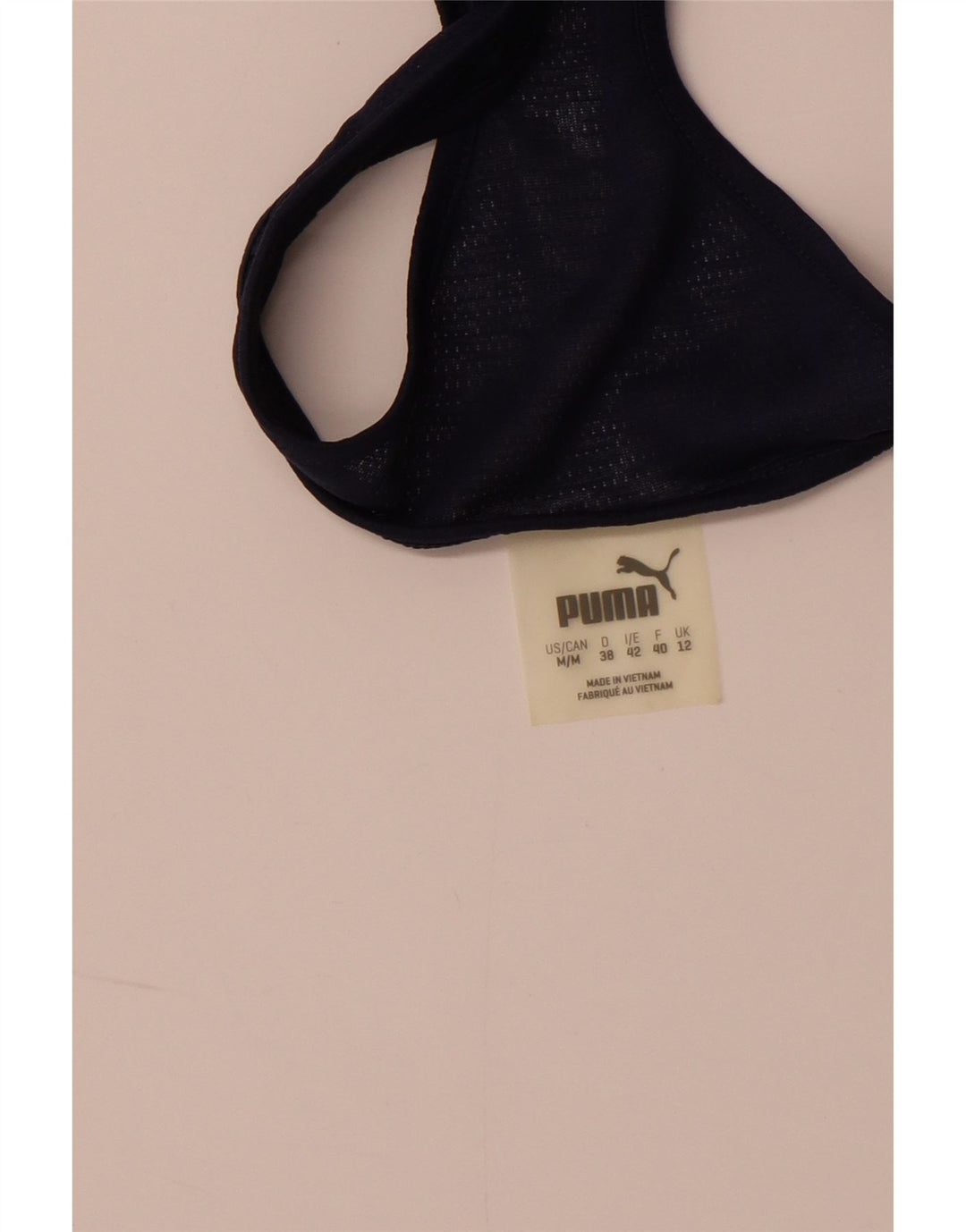 PUMA Damevest Top UK 12 Medium Navy Blue