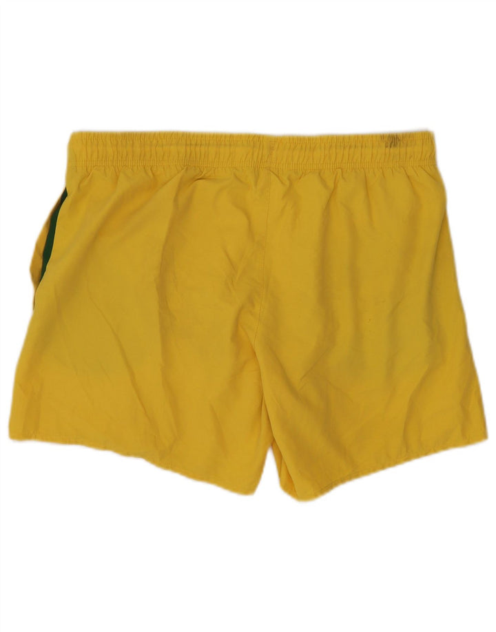 Lacoste Herre sportsshorts store gule polyester