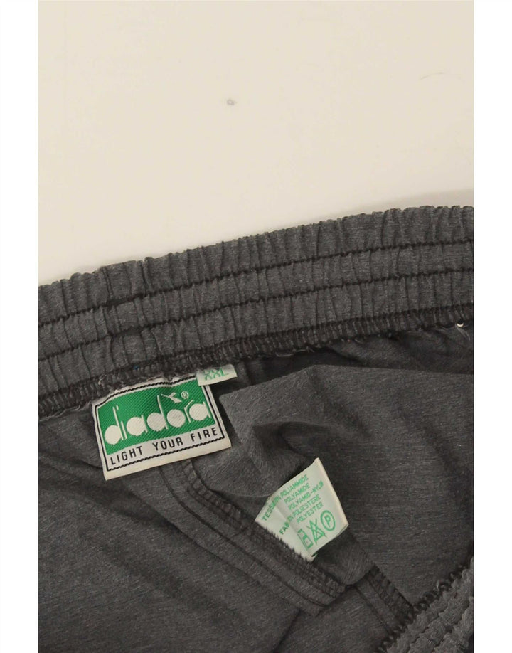 Diadora Herre træningsdragt Bukser 2XL Grå Nylon