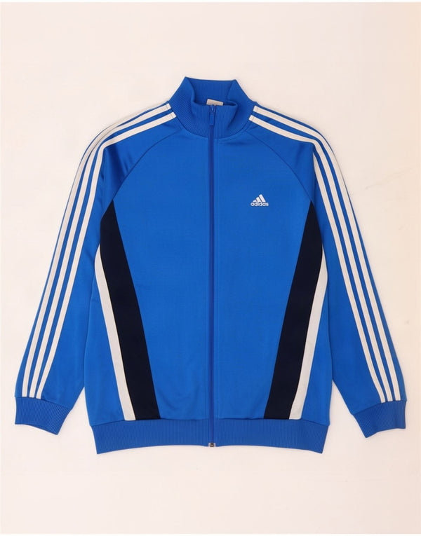 Adidas Træningsdragt Topjakke til drenge 15-16 år Blå Colourblock Polyester
