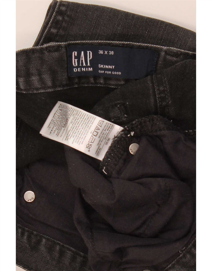 Gap Herre Skinny Jeans W36 L30 Grå Bomuld