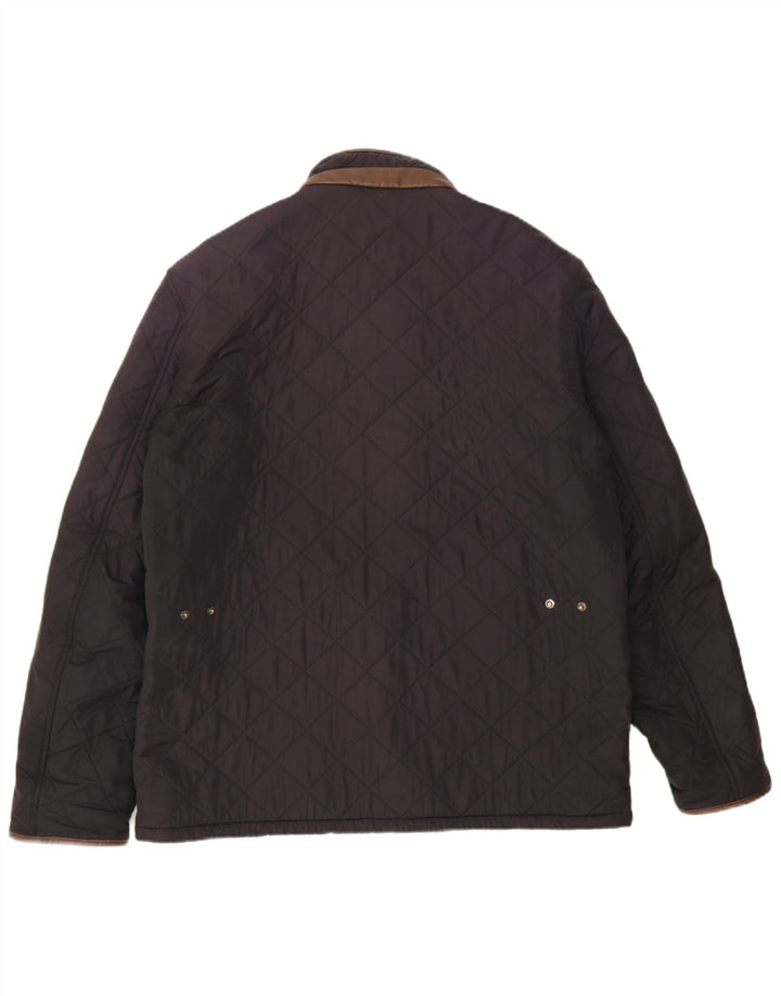 Barbour Herre quiltet jakke UK 42 XL Navy Blue