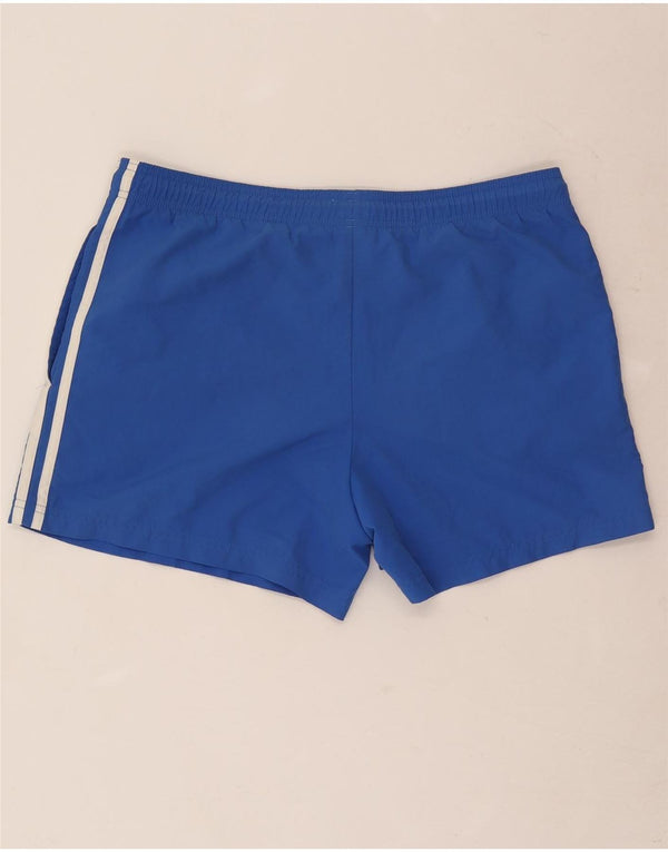 Adidas Herre grafiske sportsshorts Medium Blue Polyester