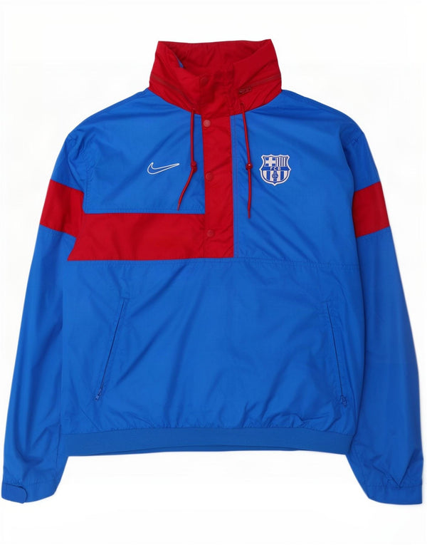 Nike Herre Barcelona Grafisk træningsdragt Topjakke Medium Blue Colourblock