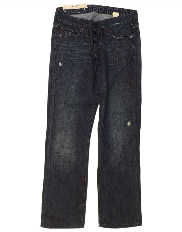 G-Star lige jeans til kvinder W29 L29 marineblå bomuld