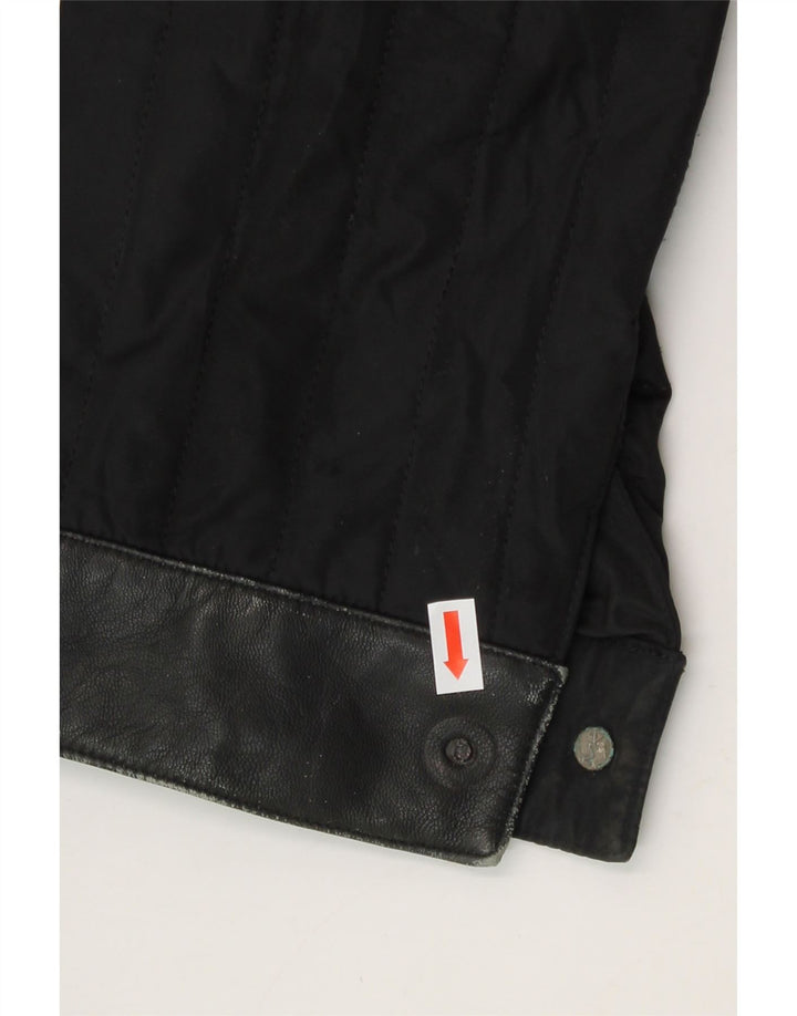 MICHAEL KORS Mens Bomber Jacket UK 42 XL Black Polyester Vintage Michael Kors and Second-Hand Michael Kors from Messina Hembry 