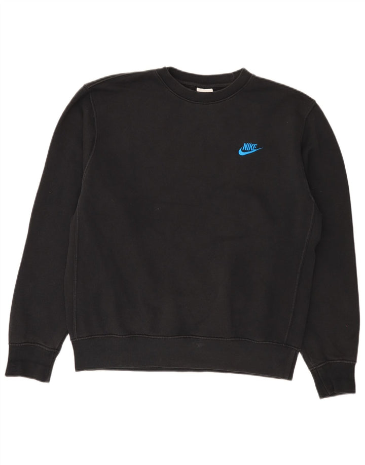 Nike Sweatshirt til mænd, lille sort bomuld