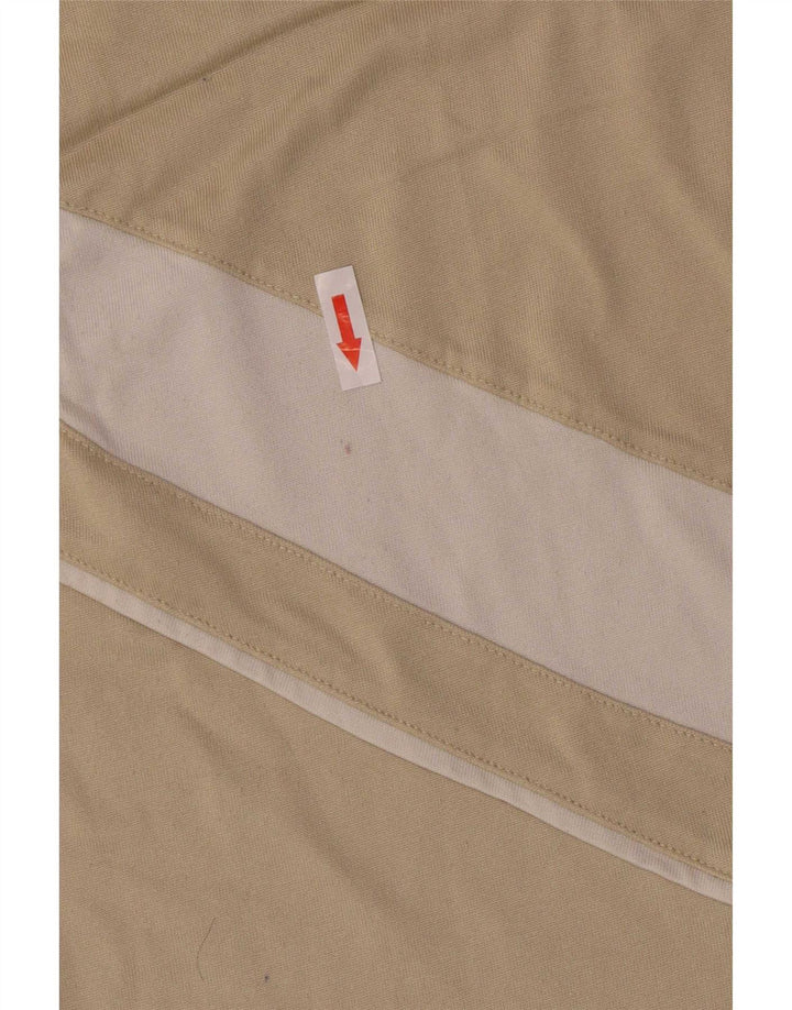 Puma Dame Ærmeløs Vest Top UK 14 Stor Beige Colourblock