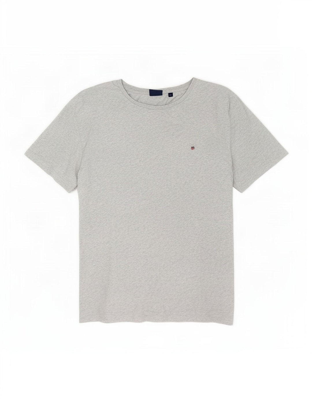 Gant Herre T-shirt Top 3XL Grå Flecked Bomuld
