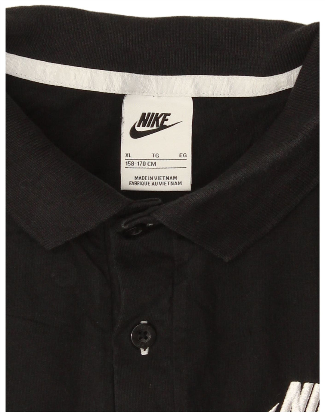 Nike Boys Polo Shirt 13-14 år XL Sort