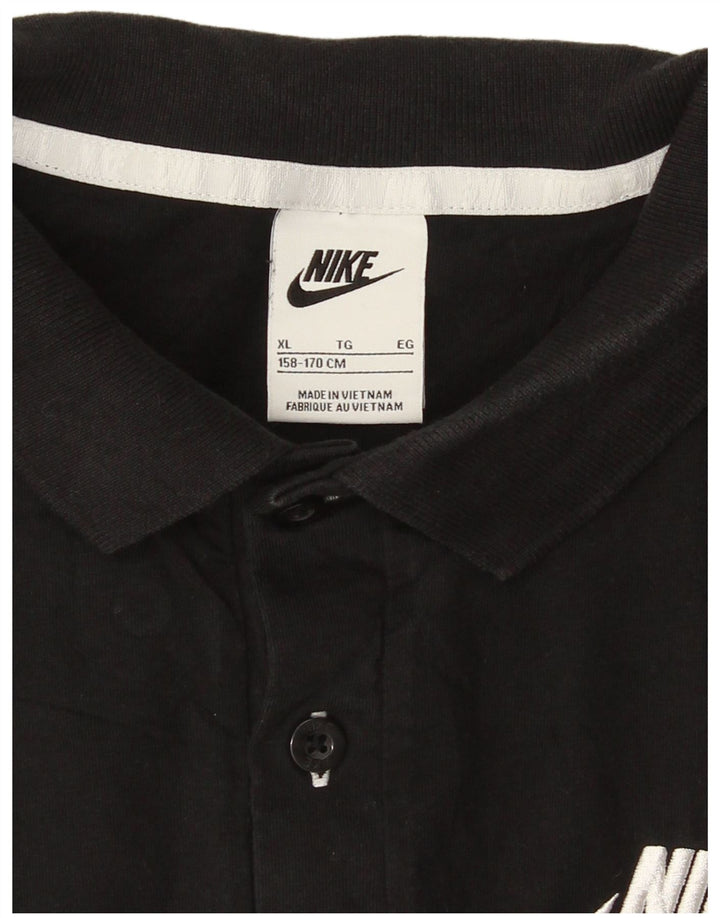Nike Boys Polo Shirt 13-14 år XL Sort