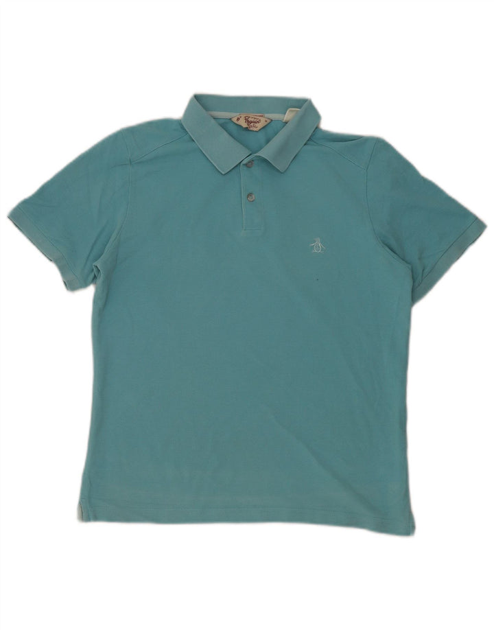 PENGUIN Polo shirt til mænd Medium turkis