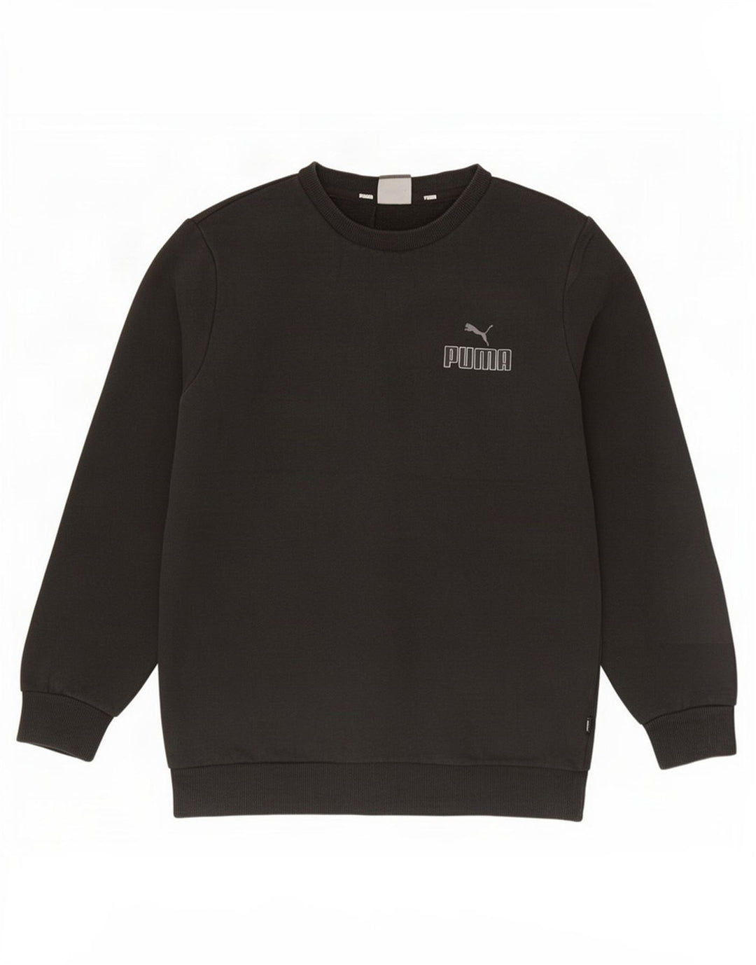 Puma Herre Grafisk Sweatshirt Jumper Lille sort bomuld