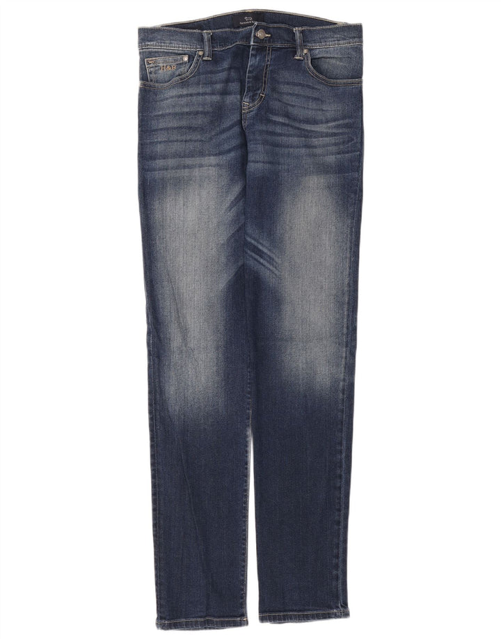 Harmont & Blaine Dame Slim Jeans IT 46 Large W34 L33 Blå Bomuld