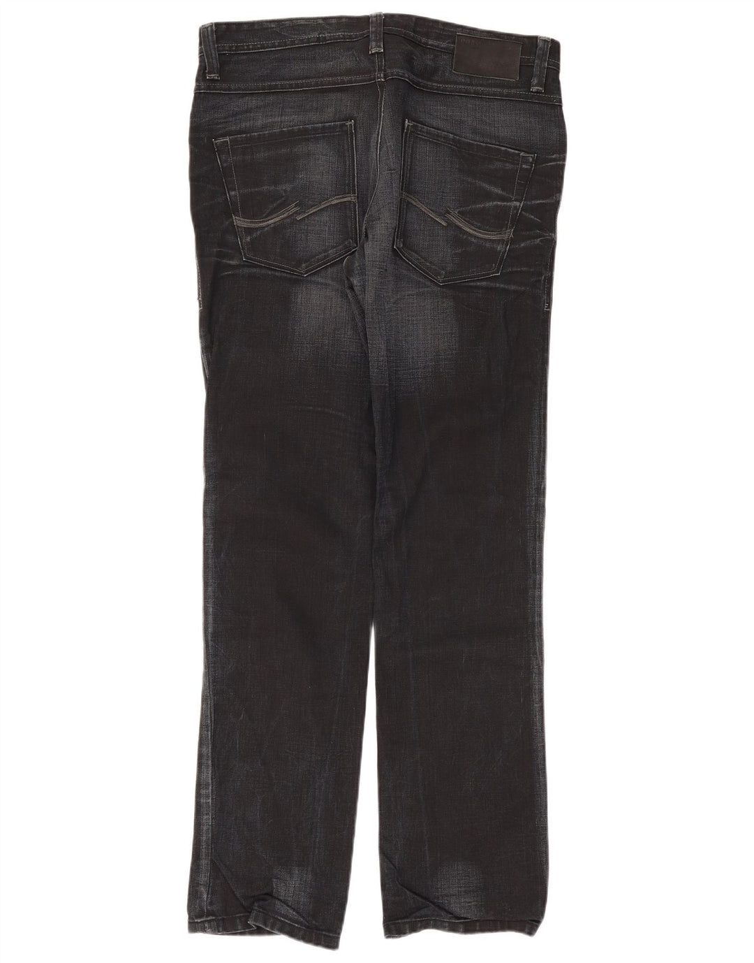 Jack & Jones Straight Jeans til mænd W36 L34 Sort
