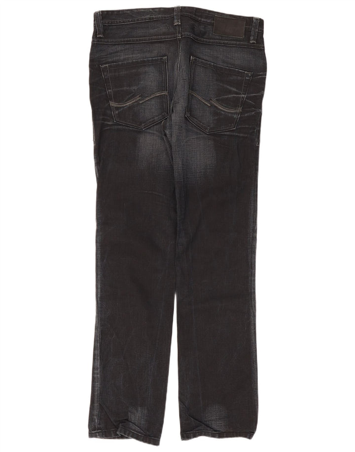 Jack & Jones Straight Jeans til mænd W36 L34 Sort