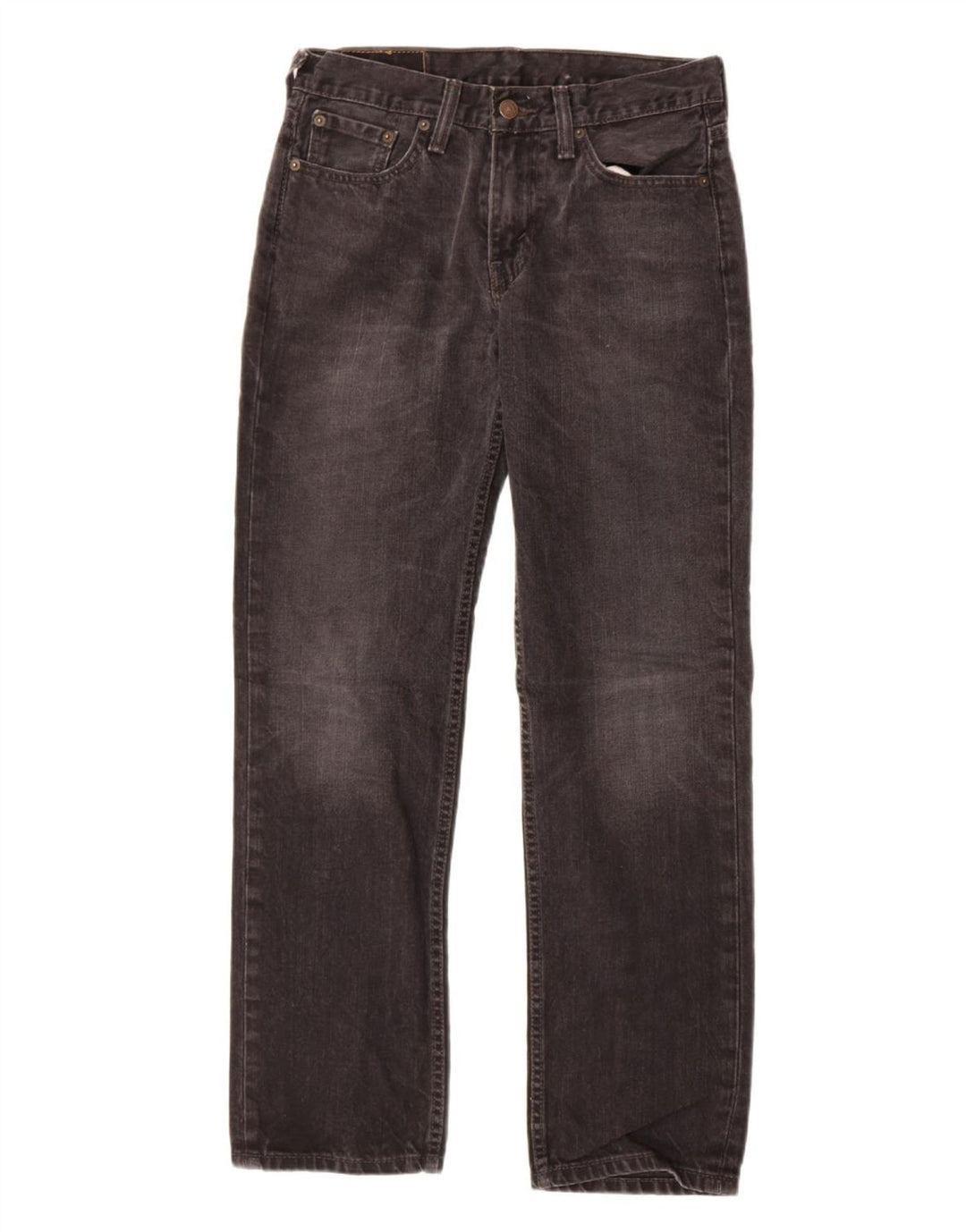 Levi's Dame 514 Straight Jeans W30 L32 Sort Bomuld