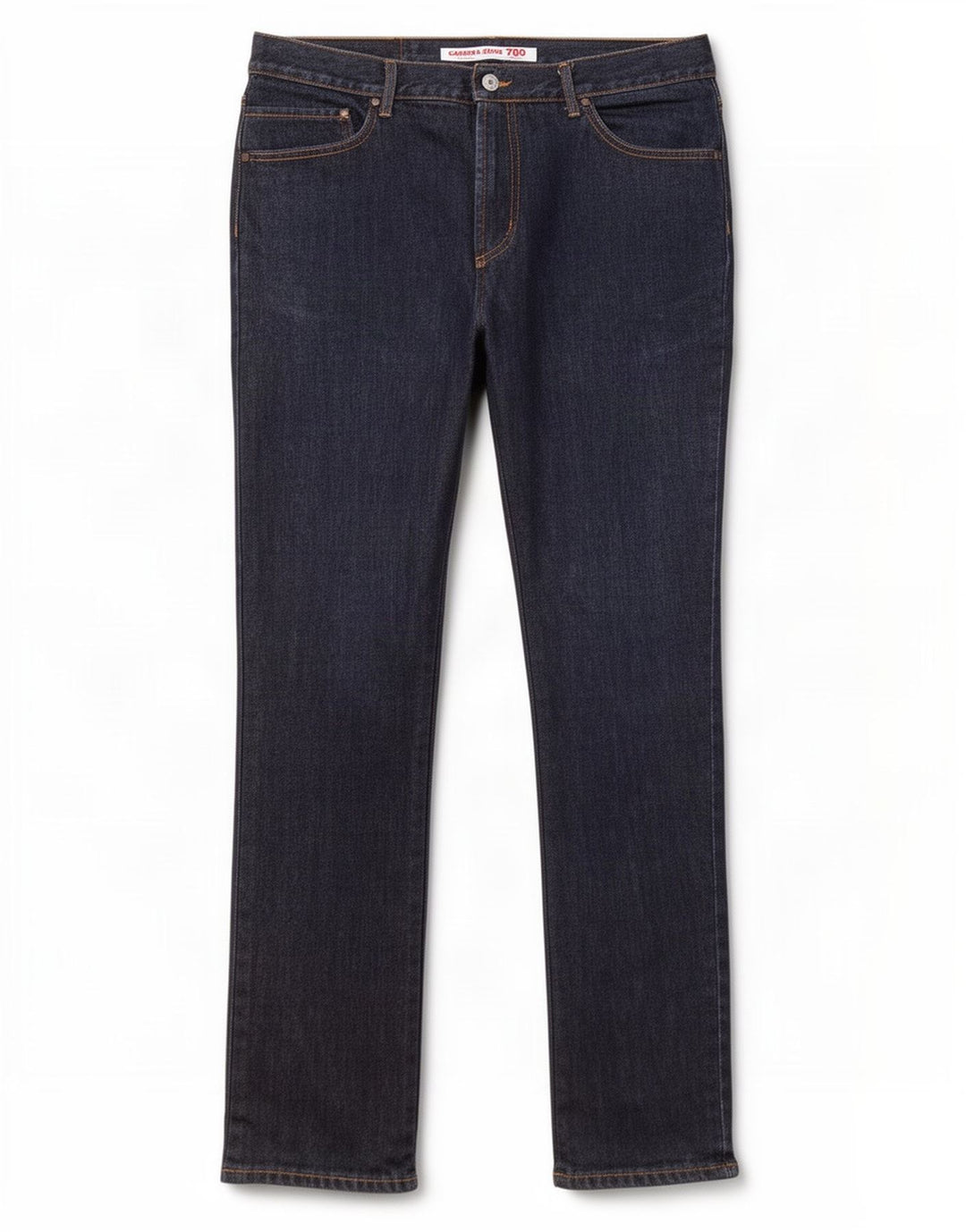 Carrera Dame 700 Slim Jeans W36 L32 Marineblå Bomuld