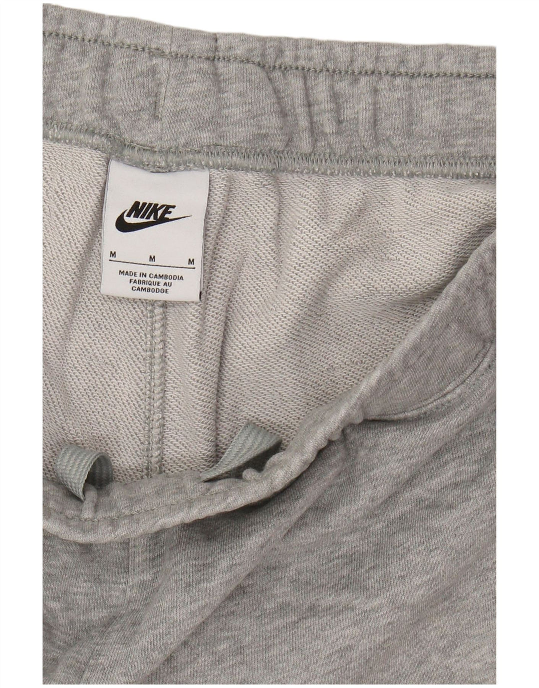 NIKE Grafiske sportsshorts til mænd mellemgrå Colourblock Bomuld