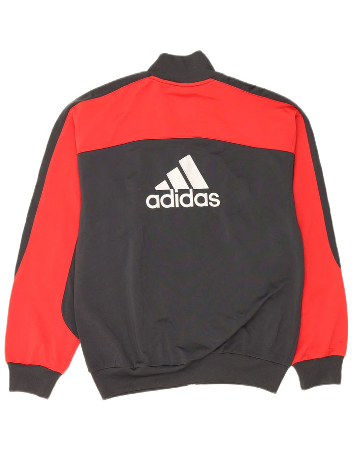 Adidas drenge grafisk træningsdragt topjakke 13-14 år Grå Colourblock