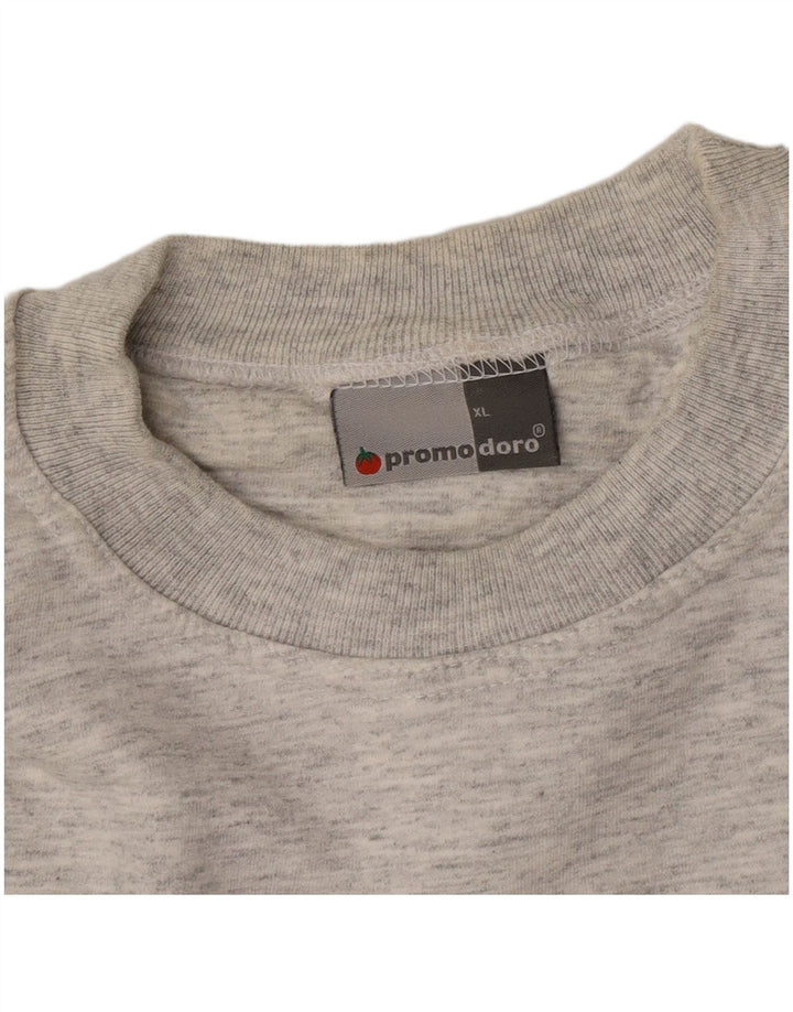 Adams Sweatshirt til mænd XL Grå Flecked Bomuld