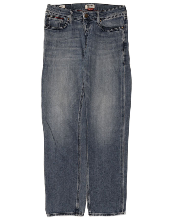 Tommy Hilfiger Herre Slim Jeans W30 L32 Blå Bomuld