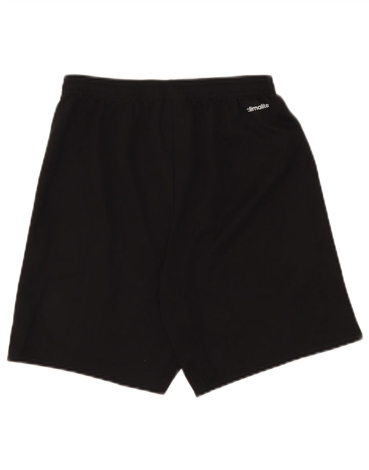Adidas drenge Climalite grafiske sportsshorts 13-14 år sort polyester