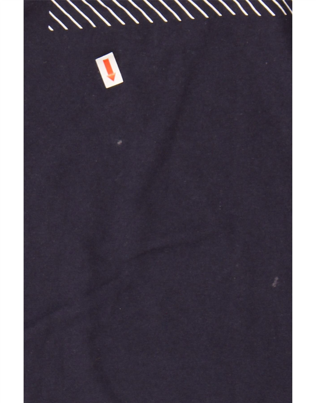 FILA Mens Graphic T-Shirt Top Medium Navy Blue Cotton
