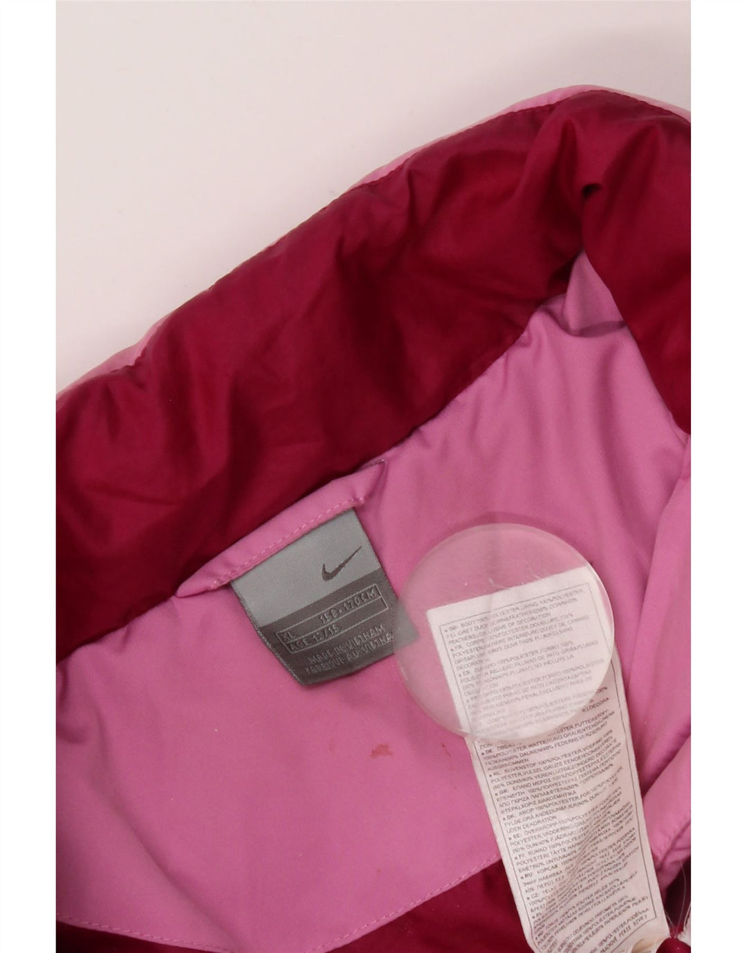 Nike Polstret jakke til piger 13-14 år XL Pink Polyester