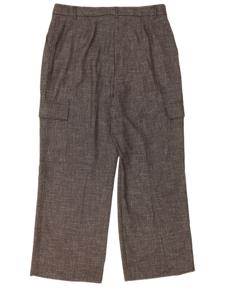 MINT VELVET Dame Pegged Cargo Bukser XL W36 L30 Grå Flecked Polyester