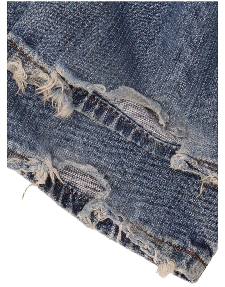 Wrangler Herre Alaska Straight Jeans W34 L30 Blå Bomuld