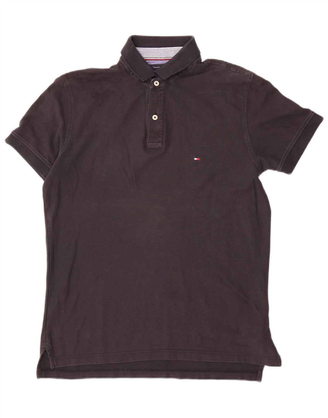 Tommy Hilfiger Herre Regular Fit Polo Shirt Medium Navy Blue Bomuld