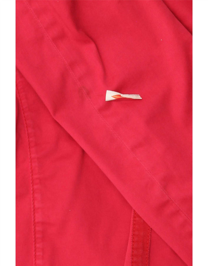 Armani Jeans Dame 3 Button Blazer Jacket US 8 Medium Pink Bomuld
