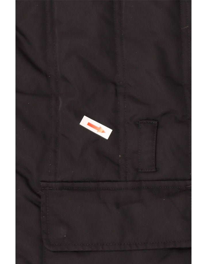 Tommy Hilfiger Dame Polstret Jakke UK 16 Stor Sort Nylon