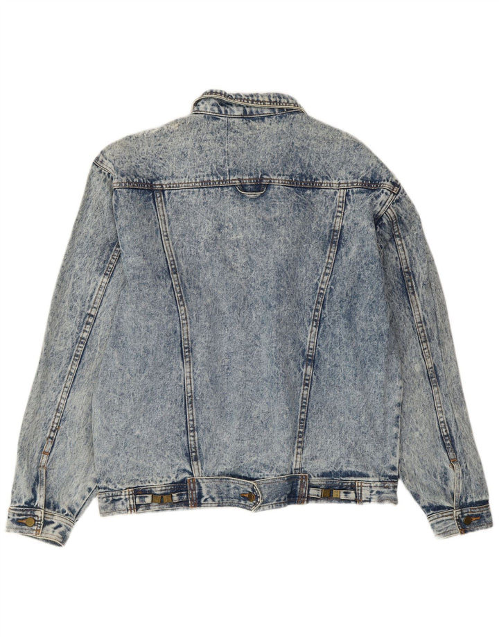 VINTAGE Denimjakke til mænd UK 42 XL Blå