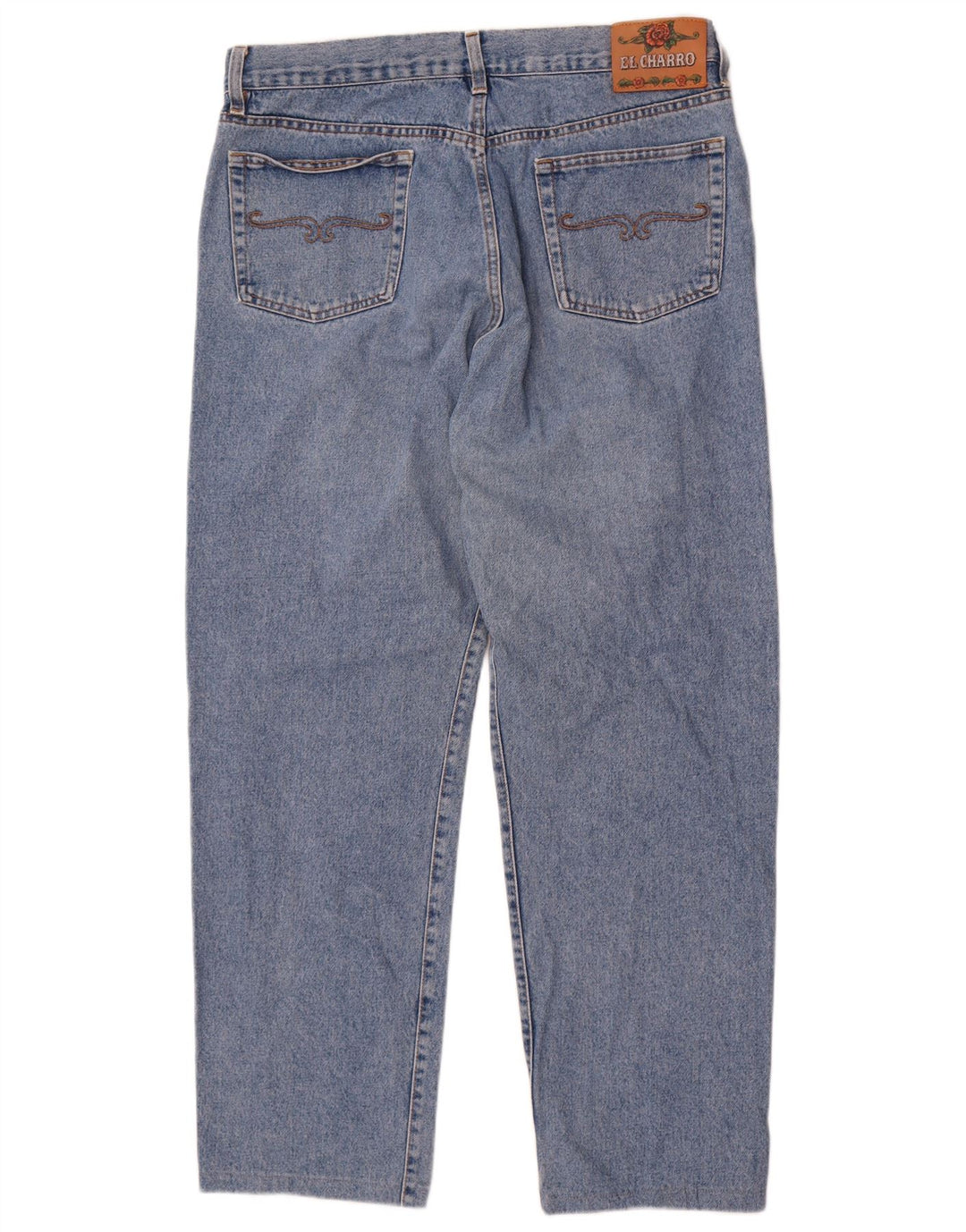 El Charro Dame Tapered Jeans IT 42 Medium W34 L29 Blå Bomuld