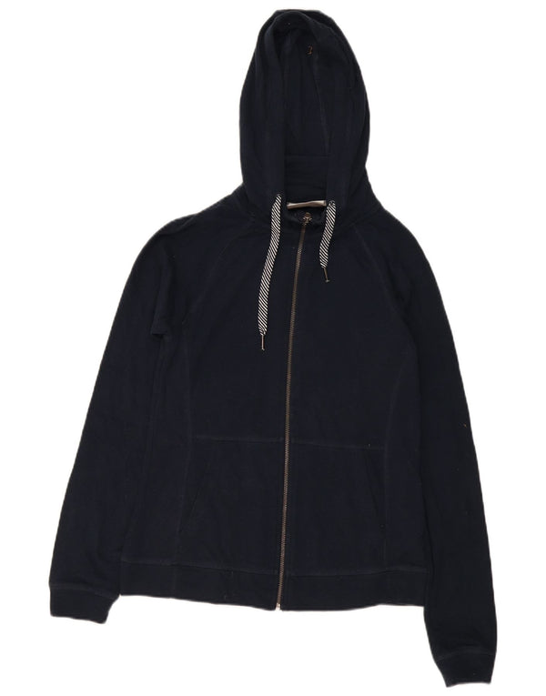 Mountain Warehouse Dame Hættetrøje Sweater UK 12 Mellem marineblå bomuld