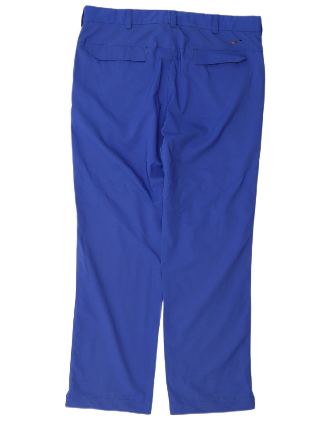 Nike Herre Dri Fit Straight Chino Bukser W34 L32 Blå Polyester