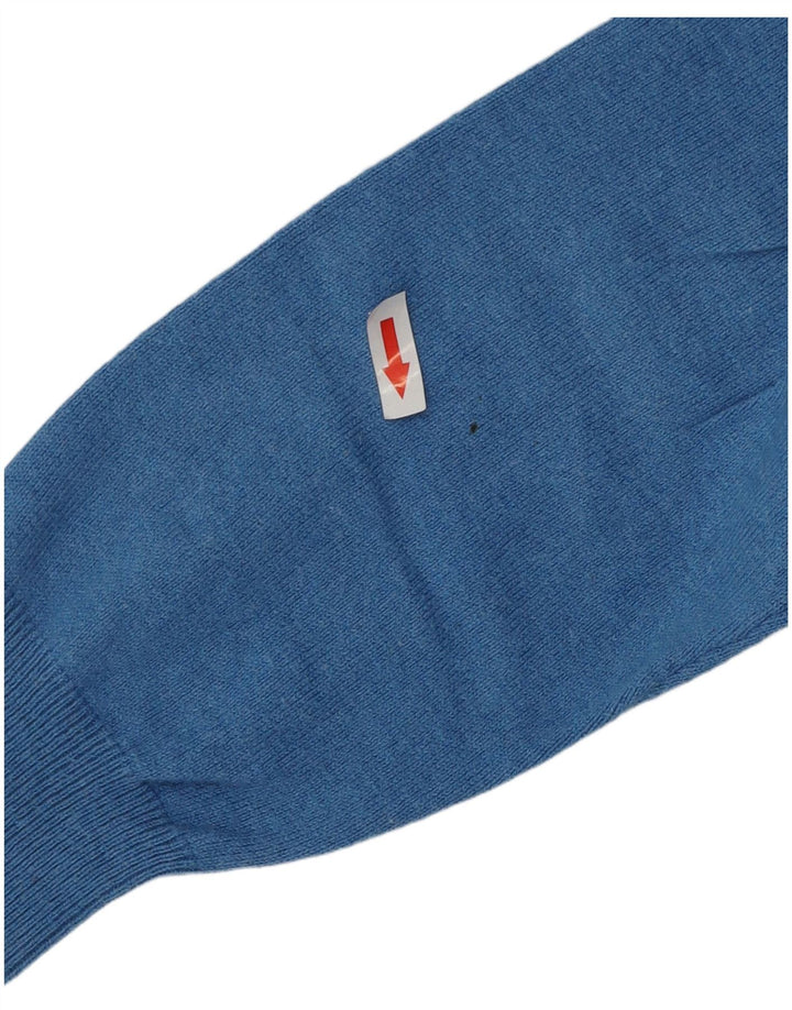 Superdry Herre V-hals sweater XL Blå Bomuld