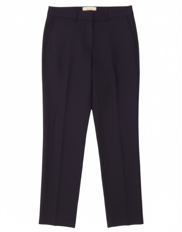 HOBBS Dame Slim Chino Bukser Medium W28 L28 Marineblå Uld