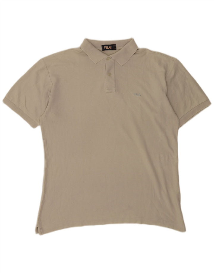 Fila Polo Shirt til mænd IT 52 Stor Beige