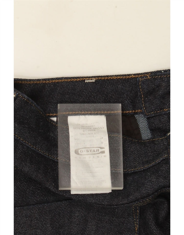 G-Star denimshorts til kvinder W29 Mellem marineblå bomuld