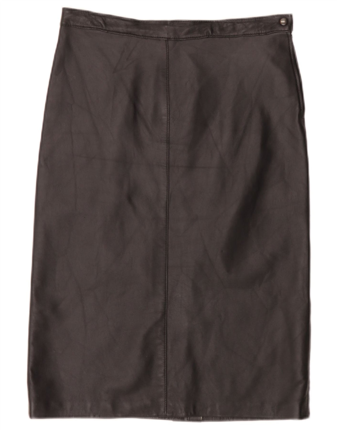 Vintage lædernederdel til kvinder W30 Medium Black