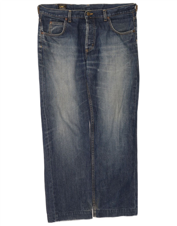 Lee Straight Jeans til mænd W36 L30 Blå