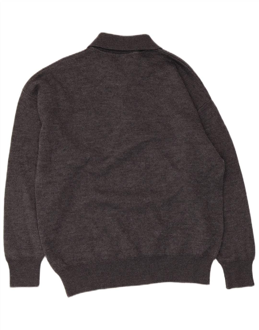 Il Granchio Herre Polo Neck Jumper Sweater Medium Grey Argyle/Diamond